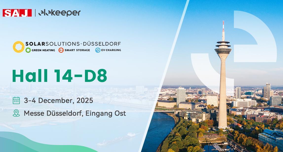 🎄 SAJ auf der Solar Solution Düsseldorf 2025!